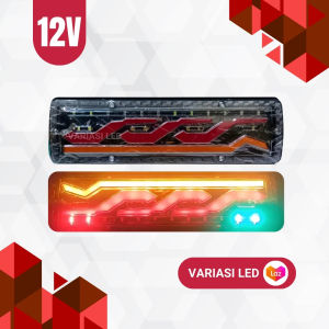 12V - Lampu LED Running Stoplamp 30 CM Untuk Futura L300 Carry Pickup APV Universal Waterproof - Part 2