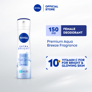 Nivea Deodorant Female Extra Bright Fresh Lavier Spray 150ml