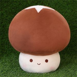 TESDFD 23/30cm Kawaii Nhà Máy mô phỏng Ngủ Đệm Ô Đầu Màu đỏ Nấm Sang Trọng Gối Đồ Chơi sang trọng Nấm Nhồi Bông Thú nhồi bông Nấm