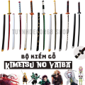Gift shelves and free delivery of Kimetsu no yaiba Regoku Tanjiro Zennitsu sword, wind column, 104cm (non-metallic) high-quality wooden water column. 