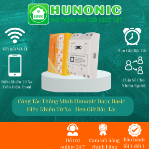 Công tắc thông minh điều khiển từ xa qua điện thoại Datic Basic