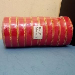PITA ORGANDI LIST EMAS UKURAN 1/2 INCH HARGA PER ROLL