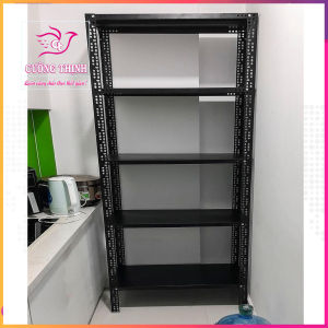 Kệ sắt v lỗ 5 tầng Cao 1m8 x dài 60cm x rộng 30cm