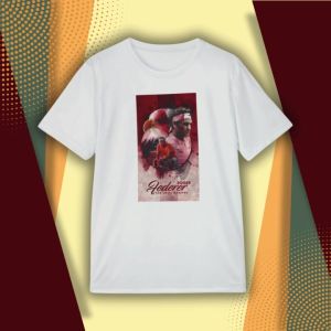 Roger Federer Activewear Fan Tennis Shirt Drifit