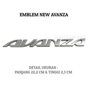 Emblem New Avanza