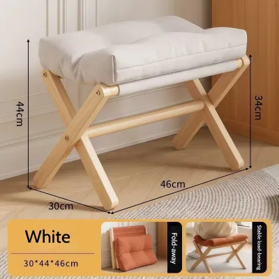 Folding Footstool Office Sofa Foot Rest Stool Relieve Leg Fatigue Portable Footstool Low Stool Small Chair