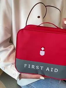 【Ship in 24H】Beg penyimpanan ubat-ubatan rumah perjalanan perniagaan berkapasiti besar beg rawatan perjalanan beg pertolongan cemas jenis mudah dibawa beg ubat kecil kanak-kanak