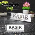 Nama Meja Akrilik - name desk 7x20 cm. 