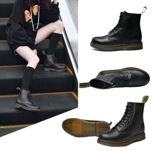 High Top Boots for Men | British Style Workwear & Motorcycle Boots | Summer Black Mid-Rise Soft Leather Boots with Side Zipper