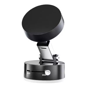 Multifunctional New 360° Rotation Double Sided Vacuum Magnetic Car Mounted Adsorption Bracket Lazy Foldable Phone Holder