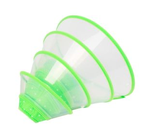 PC-849 คอลล่ากันเลียสุนัข หมา แมว แบบผ้า ติดล๊อคด้วยกระดุม สามารถปรับขนาดได้ ปลอกคอกันเลีย ลำโพงแมว ราคาถูก พร้อมส่ง😘🤪