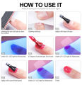 Kousia Top Coat Nail Gel Polish Base Gel Matte Top Coat Nail Primer Nail Art Soak Off Nail Functional glue. 