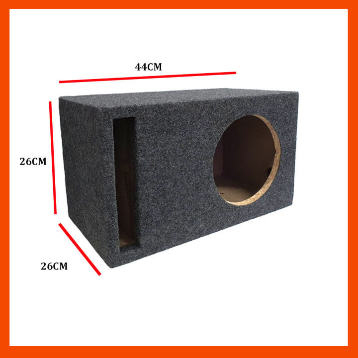 Box Only) 1PC L-Type Speaker Box for Size 8 Car Speaker / Speaker - Good  Quality Box