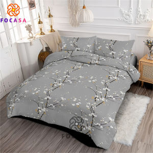 【New Launch】 Bedsheet Set 3in1 Canadian Cotton Full Garterized Bedding Set 3 IN 1 FACASA 3 in 1 bedsheet king size