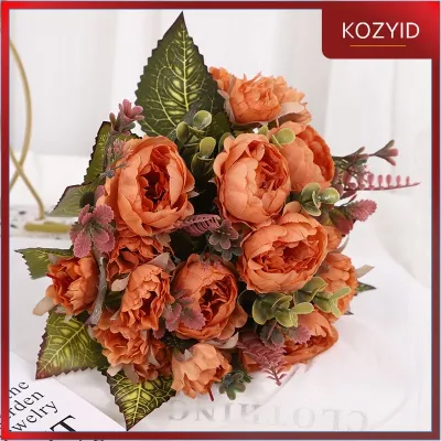 KOZY.ID - Bouquet bunga P51 RongHua Artifisial Dekorasi