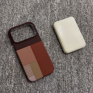 Ultra Thin Carbon Fiber Texture For MagSafe Phone Case For iPhone 17 Air 16 15 14 13 12 Pro Max For Matte Plastic Cover