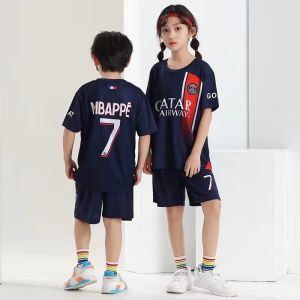 quality mbappe kids football jersey set 2pcs jersey mbappe kids france jersi budak jersi bola jersi murah setwear
