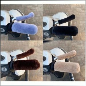 Non-slip Gloves Detachable Keep Warm Faux Plush Soft and Windproof Durable Light and Soft Motorcycle