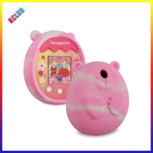 Waterproof Comprehensive Protection Case with Lanyard Silicone Virtual Electronic Digital Pets Machine Cover Cartoon Mouse Shaped for Tamagotchi Pix