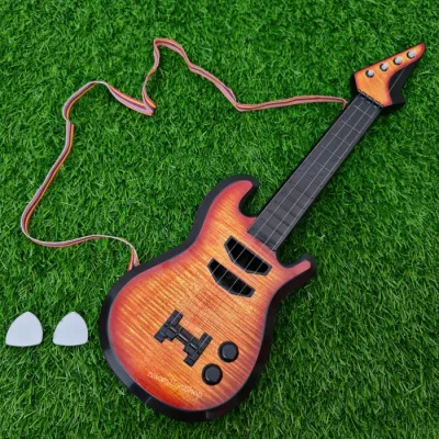 Rock guitar Classic guitar 16 inch wood design mainan gitar Mainan