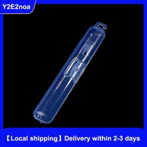 【Local shipping】 1pc Transparent Toothbrush Storage Box Cases Hygienic Travel Portable Holder Container Toothbrush Box Organizer Bathroom Tools