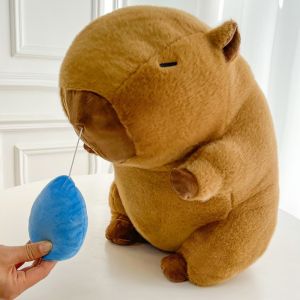 (TẶNG MÓC KHÓA CAPYBARA) ĐỒ CHƠI GẤU BÔNG CAPYBARA SIZE LỚN MẨU MỚI CHUỘT LANG NƯỚC
