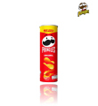 Pringles ขนม พริงเกิลส์ มันฝรั่ง มันฝรั่งทอดกรอบ ตรา Pringles ขนาด 107 กรัม. 