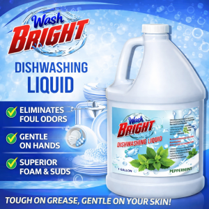 CONCENTRATED DISHWASHING LIQUID - DWL ROSEMARY PEPPERMINT 1 GALLON