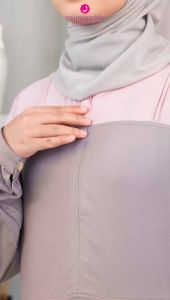 GAMIS DEWASA RAUNA RGD 49 ABU BAJU MUSLIM WANITA RAYON