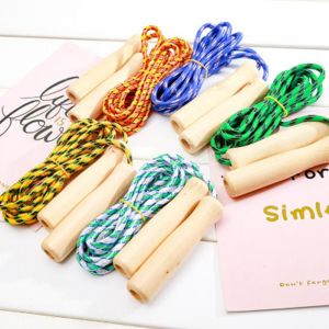 MUQZI Các môn thể thao Bài tập Phòng thể dục Tay cầm bằng gỗ Nhảy dây Thiết bị tập thể dục Bộ đếm bước nhảy Dây nhảy