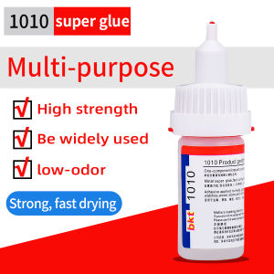 LOCTCET Strong glue For Different Materials Metal plastic ceramic glass quick drying glue 502 glue Authentic glue Shoe toy quick drying transparent glue