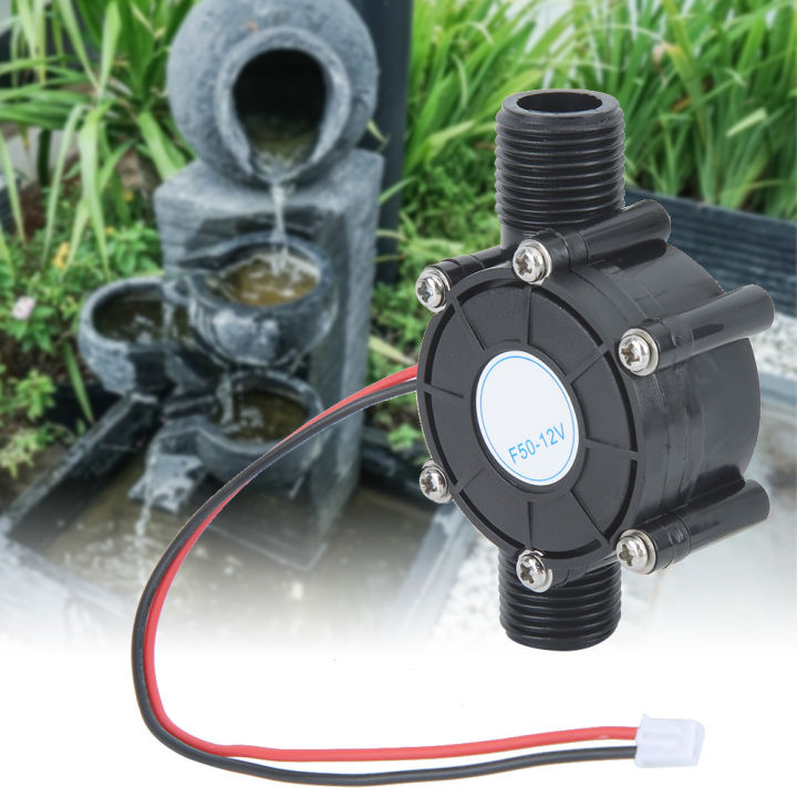 Générateur D'eau Hydroélectrique Micro DC12V - Filetage G1/2 Pouce Mâle, Neuf