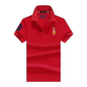 Áo Polo ZeroDis Cho Nam Áo Polo Thường Ngày Ngắn Tay Thoáng Khí Có Ve Áo Màu Trơn Vải Thêu Thời Trang Mùa Hè Mới