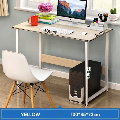 High Quality Computer Desk Solid Wood Modern Office Table Study Table Long Computer Table