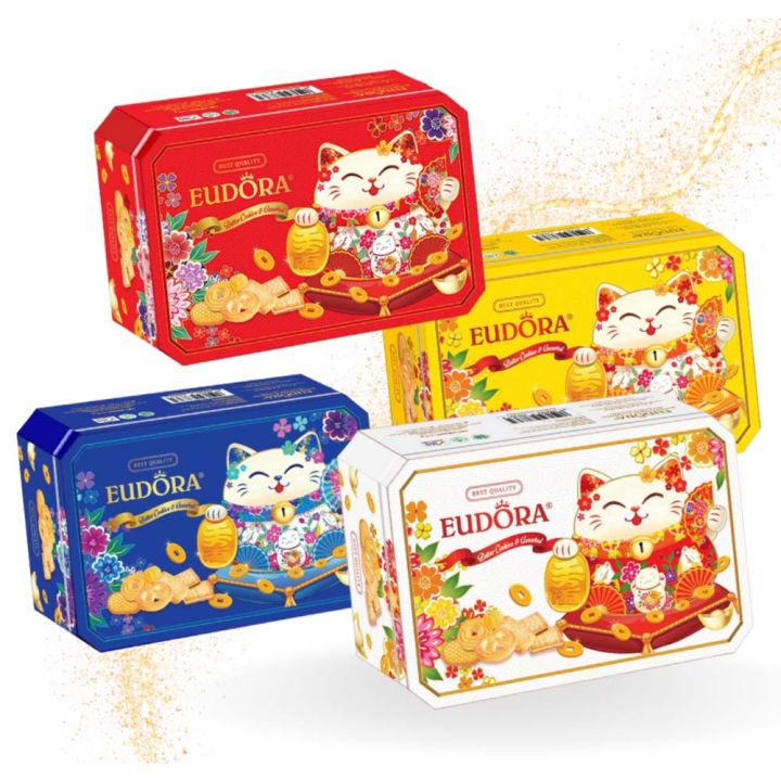 [TẾT 2023] Bánh Quy Tổng Hợp EUDORA COOKIES & ASSORTED - Mèo Thần Tài ...