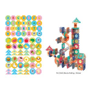[Gift] Omega Smart Blocks Rolling ชุดตัวต่อโอเมก้าเสริมทักษะ มูลค่า 499 บาท