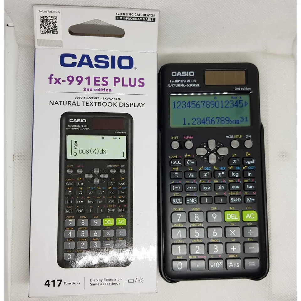 Casio fx991es discount plus 2nd edition