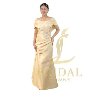 Woman Formal Dress For Secondary Sponsor