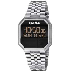 TERLARIS JAM TANGAN PRIA WANITA ORIGINAL JONAS JASMIN JJ-5350M RANTAI ANTI AIR RENANG