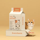 tofu Cat litter 6L cat litter Tofu cat litter Mixed cat litter Deodorant cat litter Bentonite cat litter Flushable
