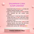FEMINA WHITENING SUPPLEMENT ORIGINAL ISI 30 KAPSUL || KAPSUL PEMUTIH BADAN. 