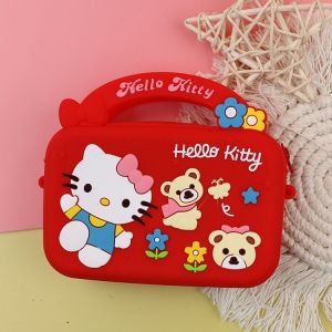Tas pop it selempang anak model Pop it rubber Motif kartun K8