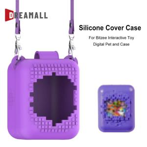 ซิลิโคนปลอกเคสป้องกันการกระแทกฝาครอบป้องกันซิลิโคนสำหรับ Bitzee เคสและสัตว์เลี้ยงดิจิทัลแบบโต้ตอบ