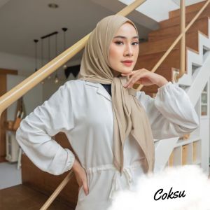 Hijab Instan Segitiga Jersey / Hijab Yolla Segitiga Instan Premium Jersey Material Lembut Nyaman Di Pakai