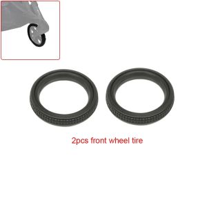 Custom Buggy Tire For Jane Muum Front Or Rear Wheel All Terrain Tyre Cover PU Tubeless Wheel Casing Baby Stroller Accessories
