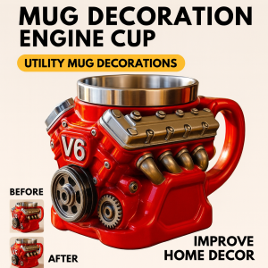 Mug Decoration Engine Cup Creative Mug Decoration Cups