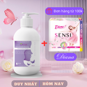 Dung dịch vệ sinh Okiss - Dịu nhẹ khử mùi bảo vệ vùng kín (Chính hãng)