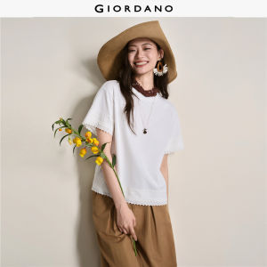 Giordano Women Women Pure Cotton T-Shirt Free Shipping 18326609