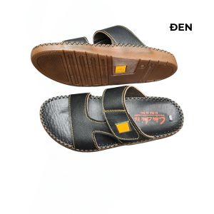 Dép Sandal Nam Cao Cấp Chống Trượt Phong Cách trẻ trung  Dép nam hai quai ngang thời trang thoáng khí êm chân xé dán rời tiện lợi đế doctor may viền thủ công bền đẹp