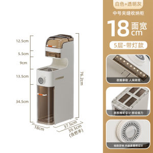 Slim Bathroom Cabinet Storage Toilet Floor Trolley Waterproof Toilet Slim Cabinet Gap Bathroom Storage Rack Trolley Toilet Side Locker